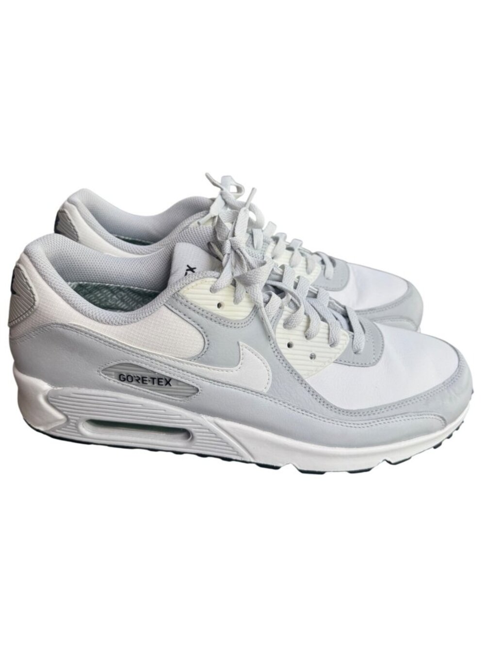 Nike Air Max 90 GTX Gore-Tex Men's Size 11.5 Photon Dust Grey Sneakers DJ9779-00